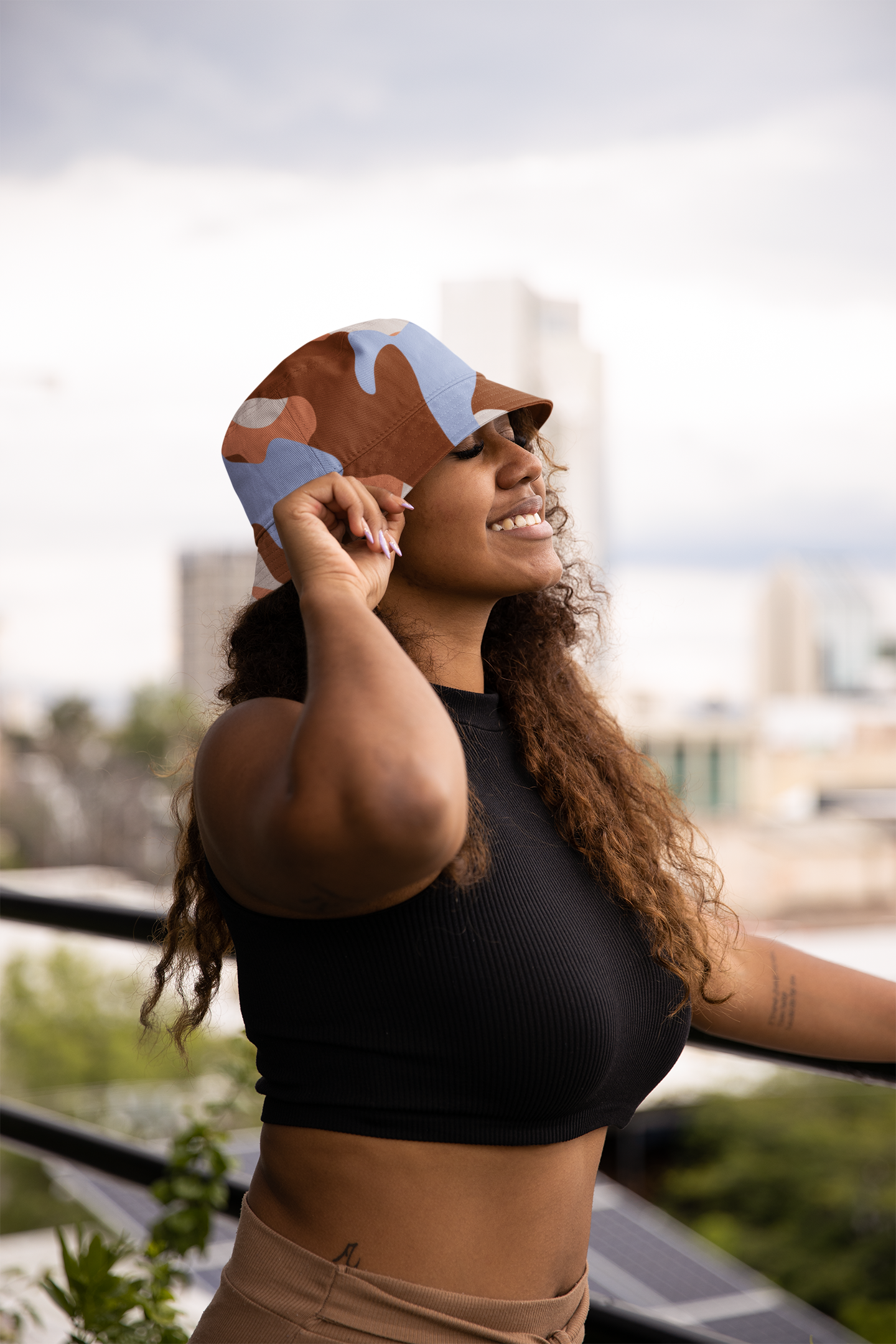 Colorful Reversible Bucket Hat