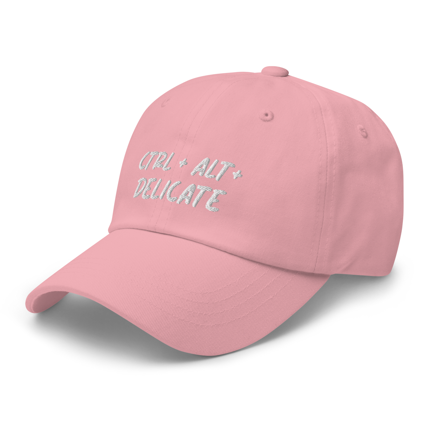 Ctrl + Alt + Delicate Embroidered Dad Hat | Funny Dad Hat