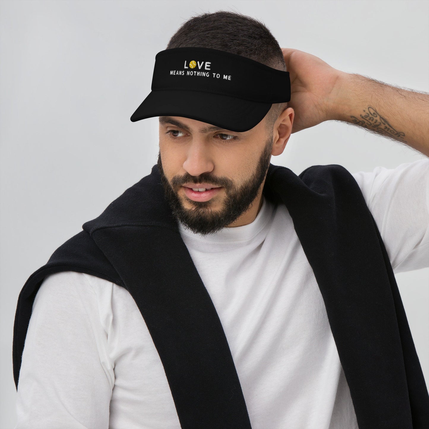Love Means Nothing Tennis Visor