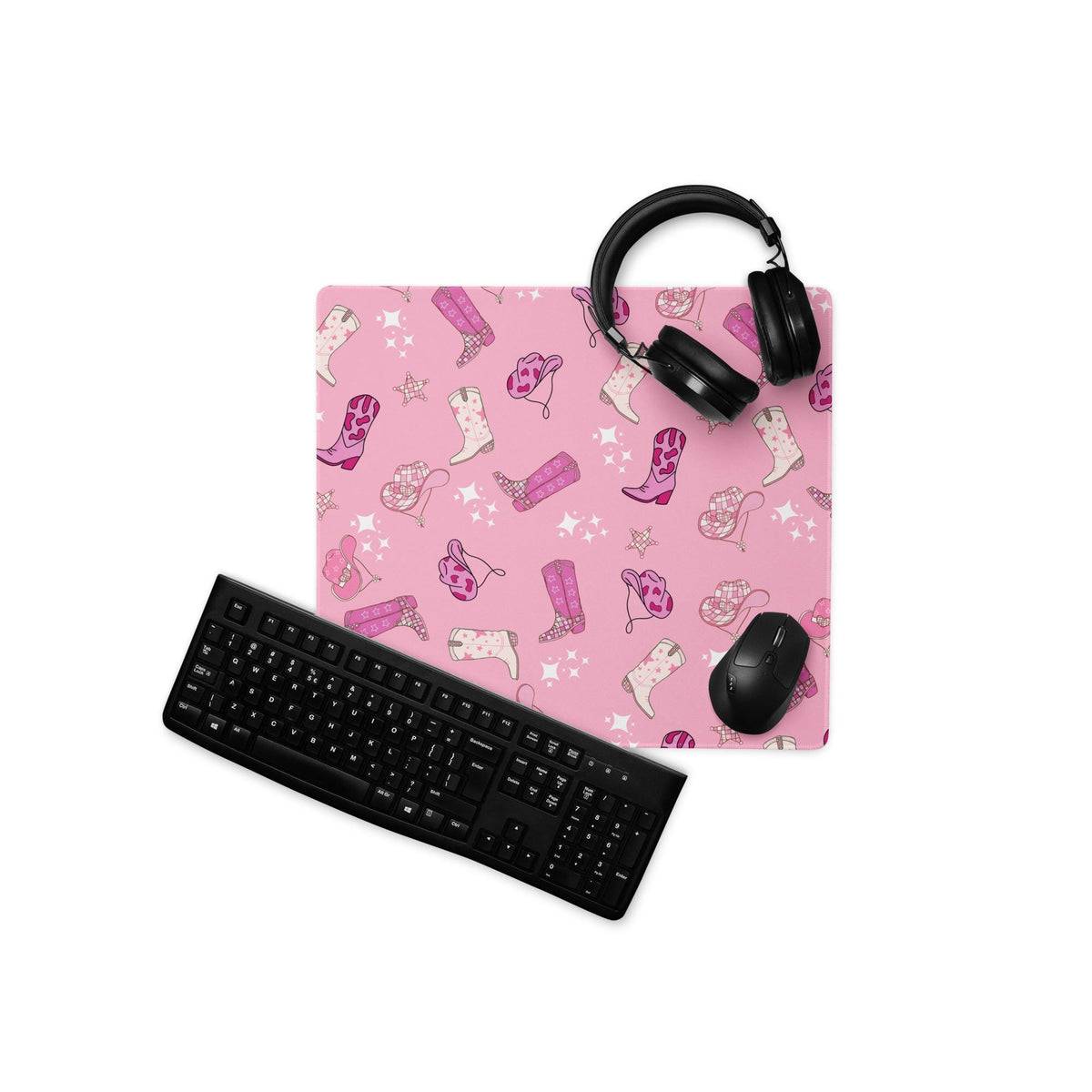 Large Desk Mat, Aesthetic Essentials, Modern Office Decor, Home Office Supplies, Pro Gamer Mouse Pad, Cowgirl