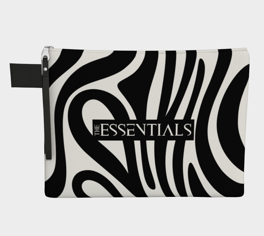 Everything I Need Zipper Pouch - Black