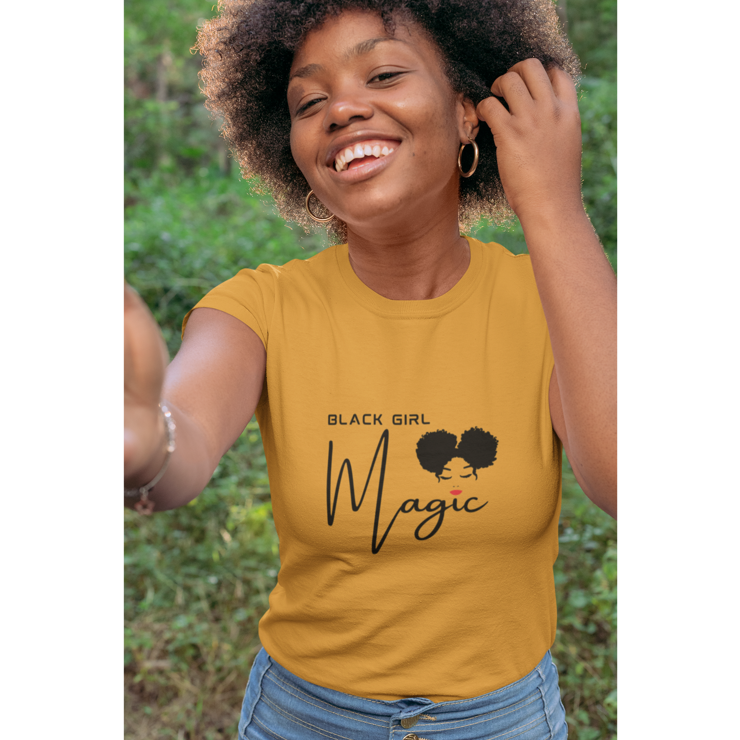 Melanin magic unisex tshirt