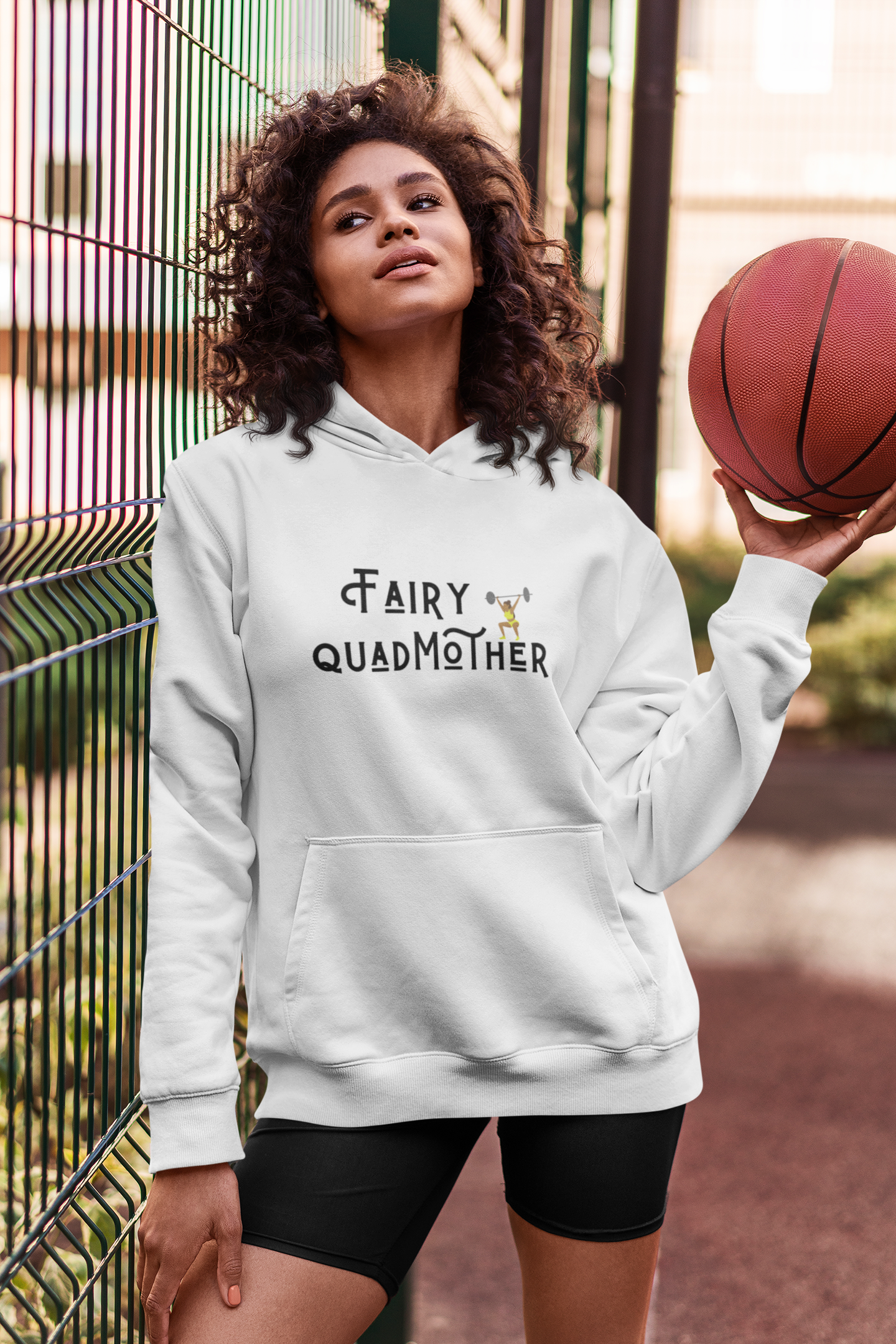Fairy Quadmother embroidered unisex hoodie