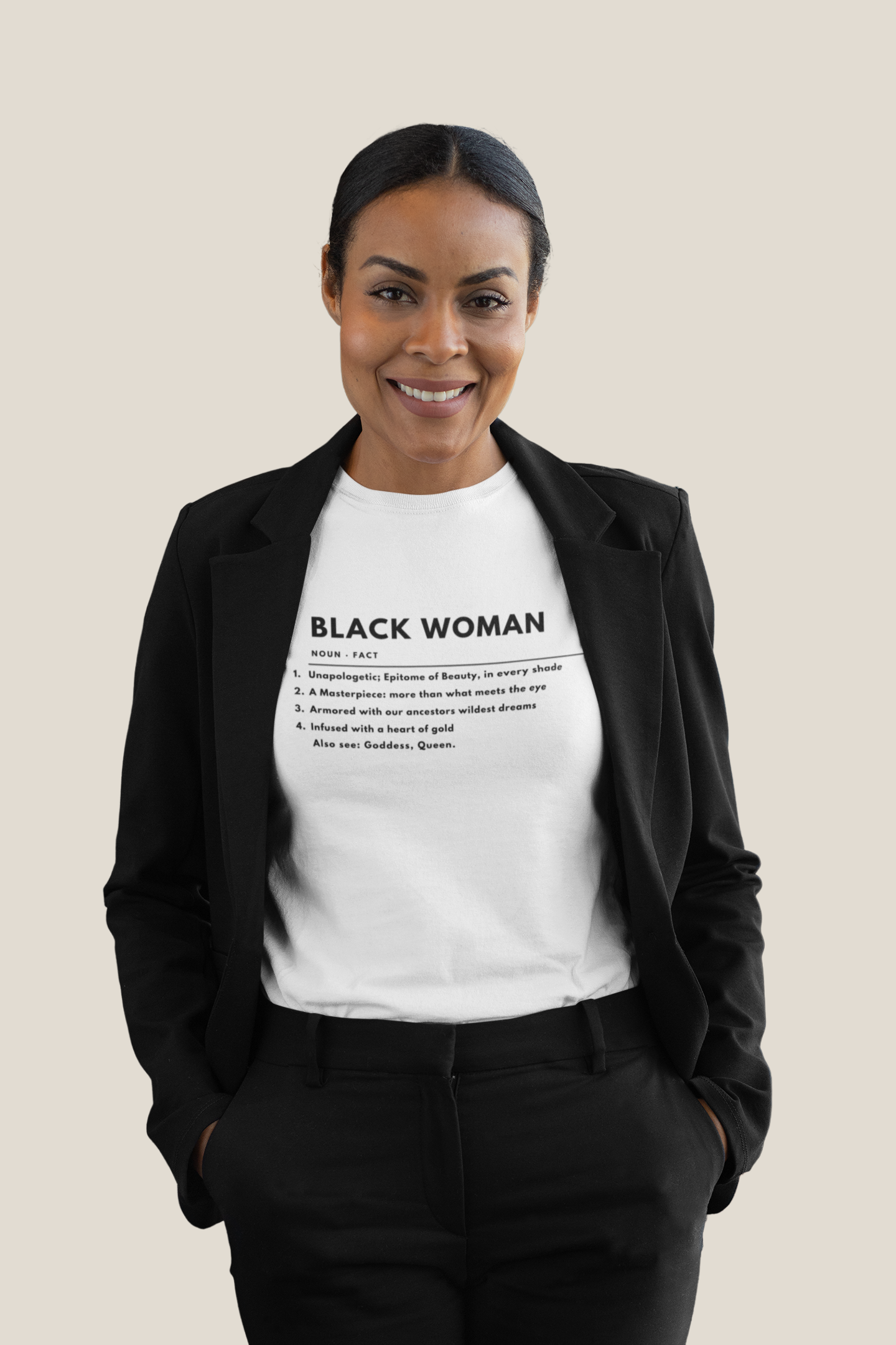 Black Woman Defined unisex t-shirt