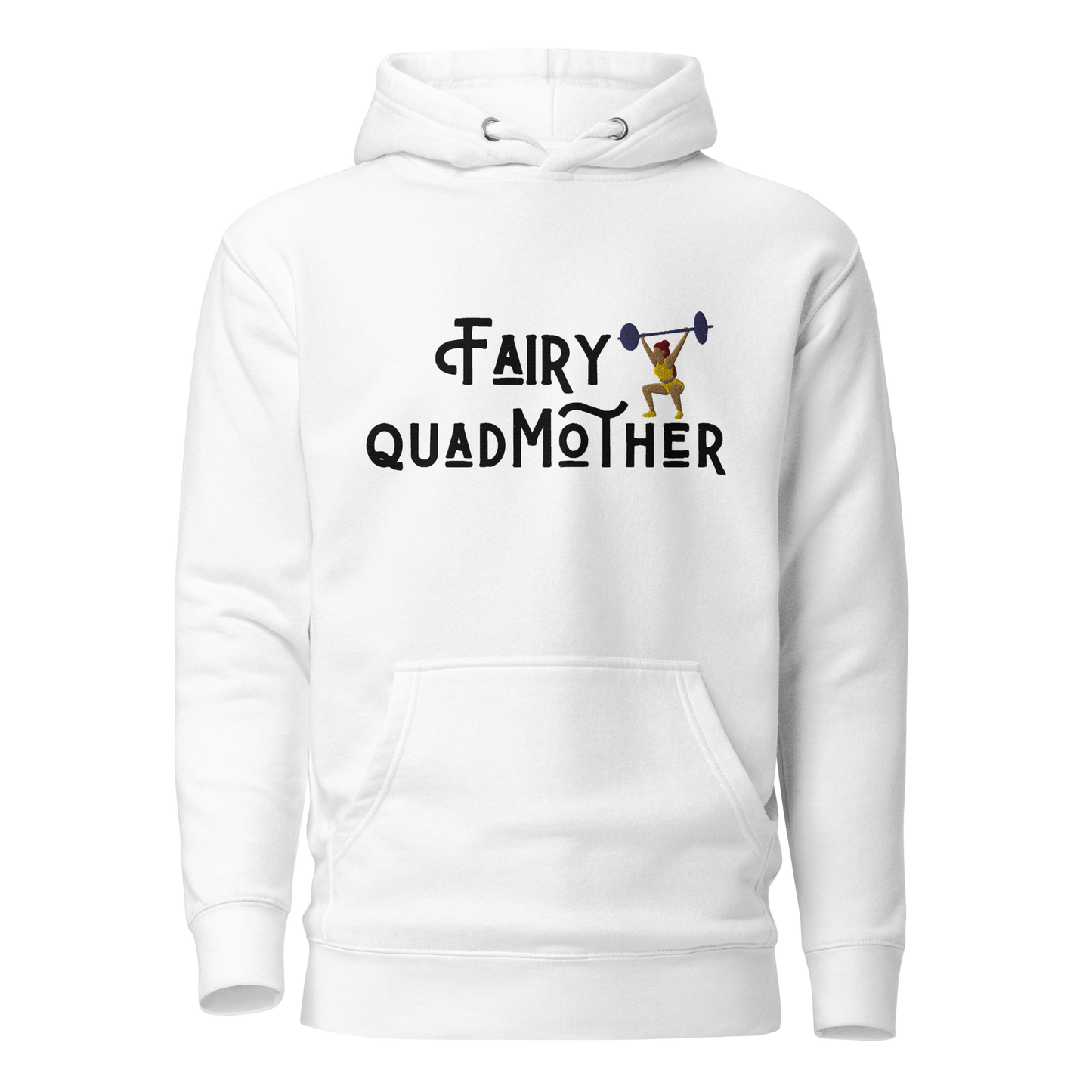 Fairy Quadmother embroidered unisex hoodie