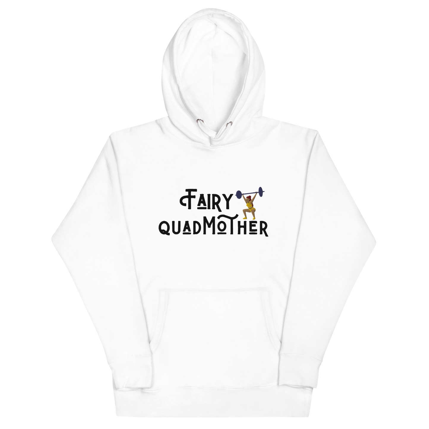 Fairy Quadmother embroidered unisex hoodie