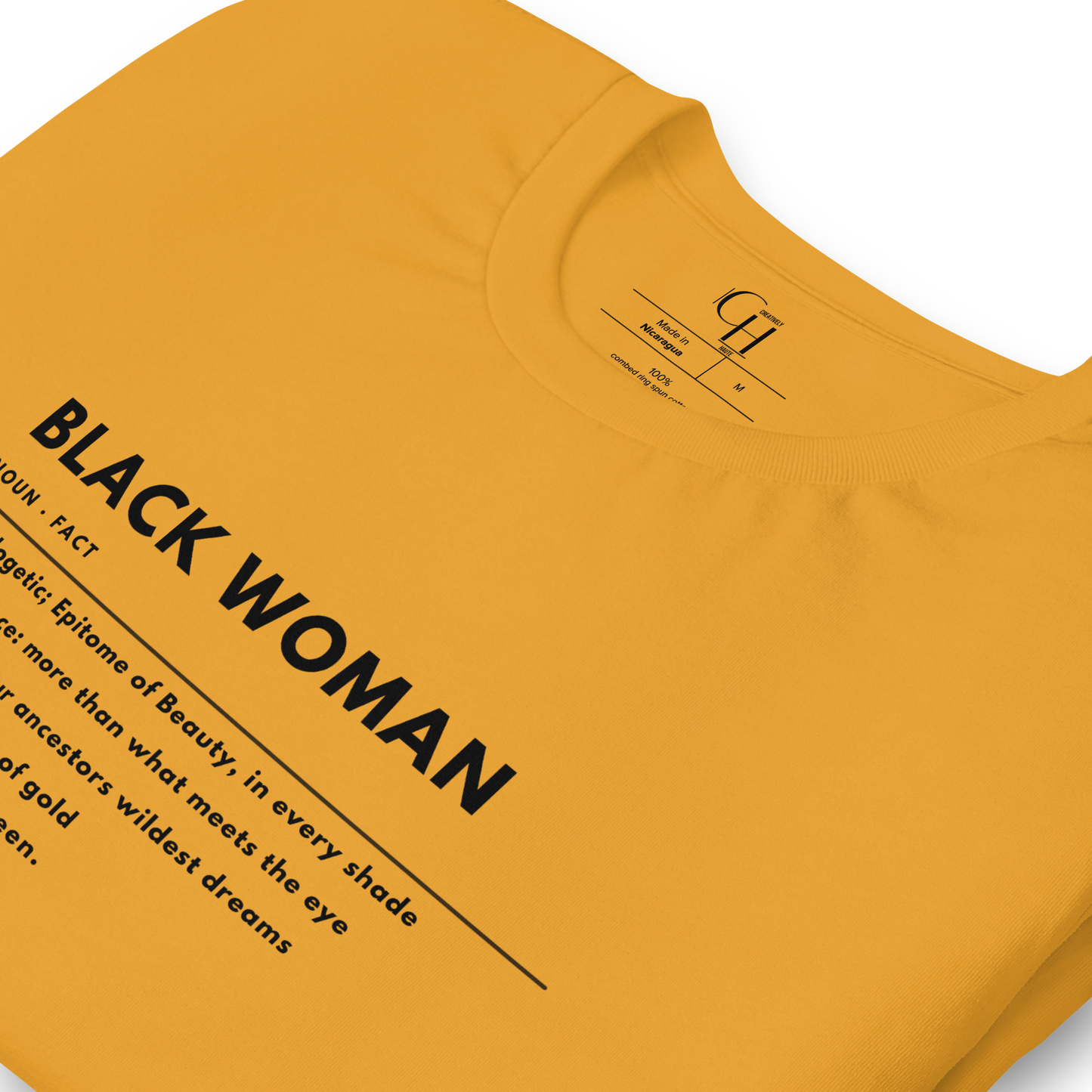 Black Woman Defined unisex t-shirt