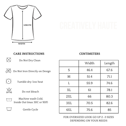 Abstract Face Tee | Unisex Heavyweight Tshirt