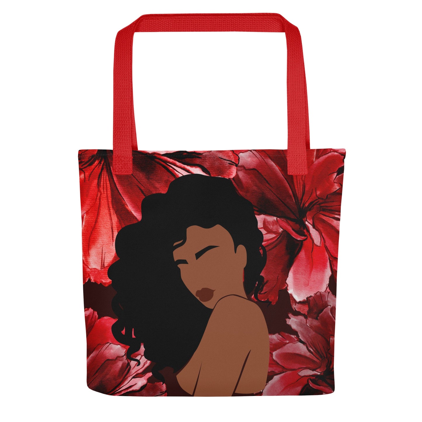 Red Woman Tote bag