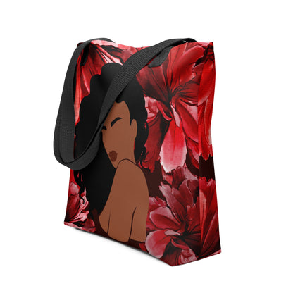 Red Woman Tote bag