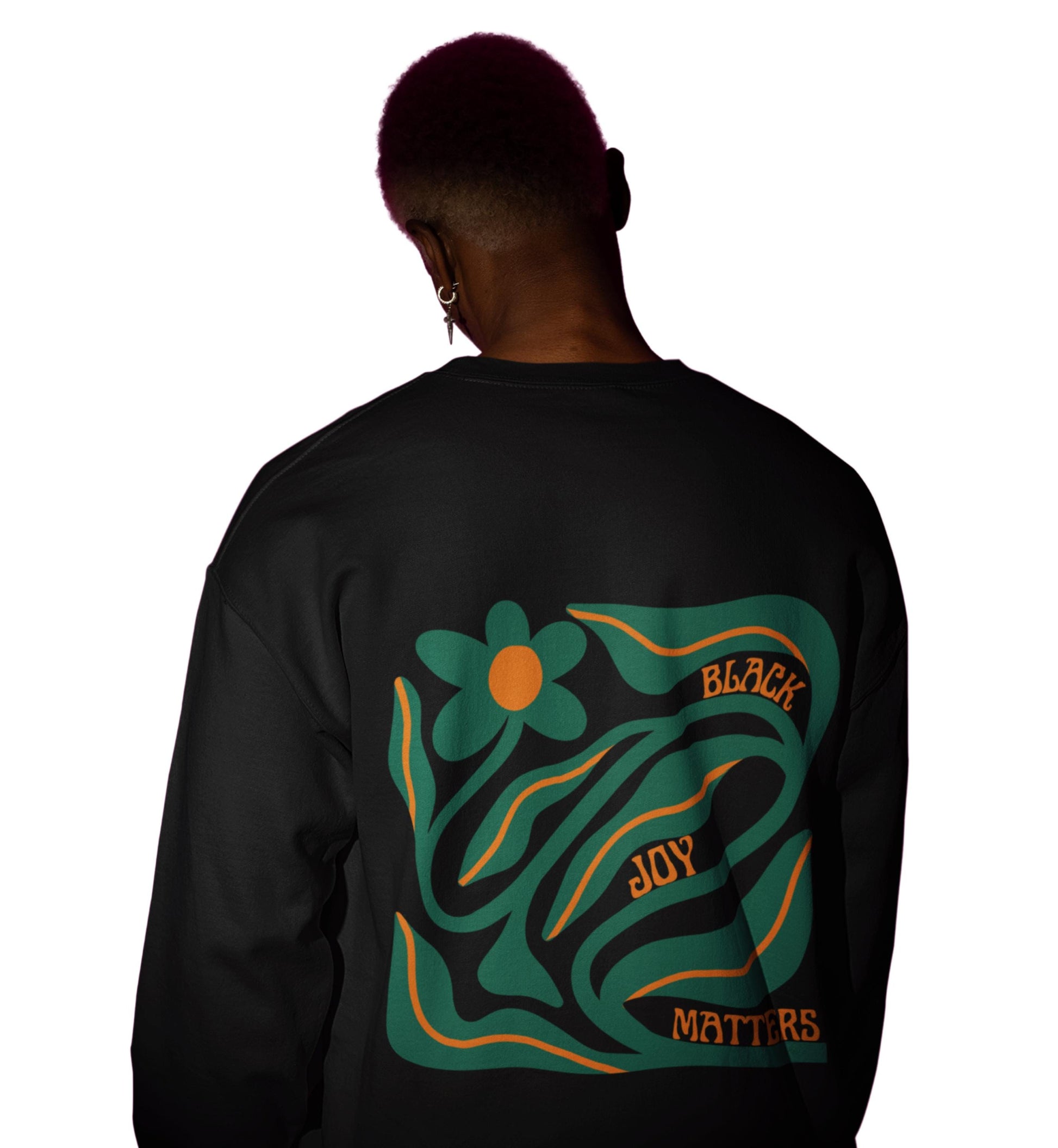 Black Joy Matters Unisex Crewneck Sweatshirt, African American Tee, Adult Unisex Crewneck, Black History Month Sweatshirt