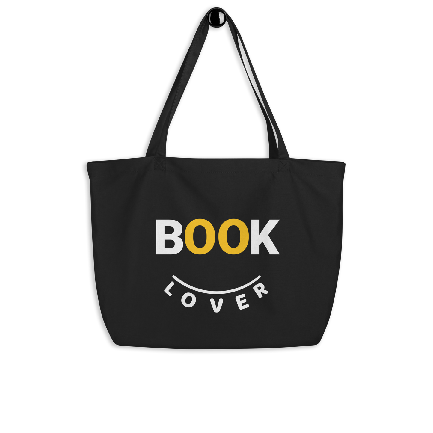 Book Lover large organic tote