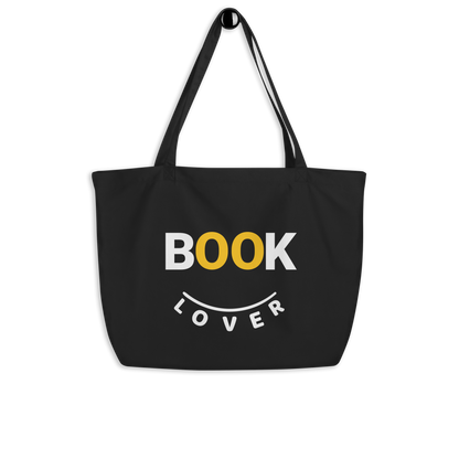 Book Lover large organic tote