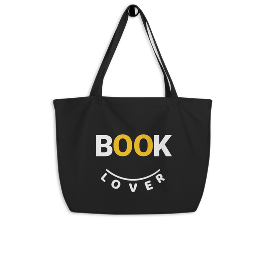 Book Lover large organic tote