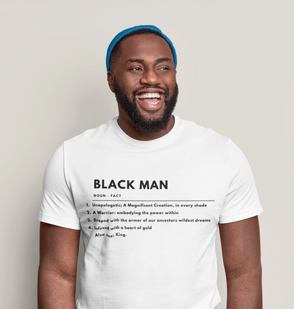 Black Man Defined Unisex Tshirt